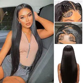 5x5 HD Closure 15A Human Hair Wigs